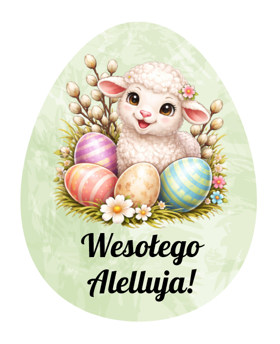BARANEK Wesołego Alelluja seledyn.png
