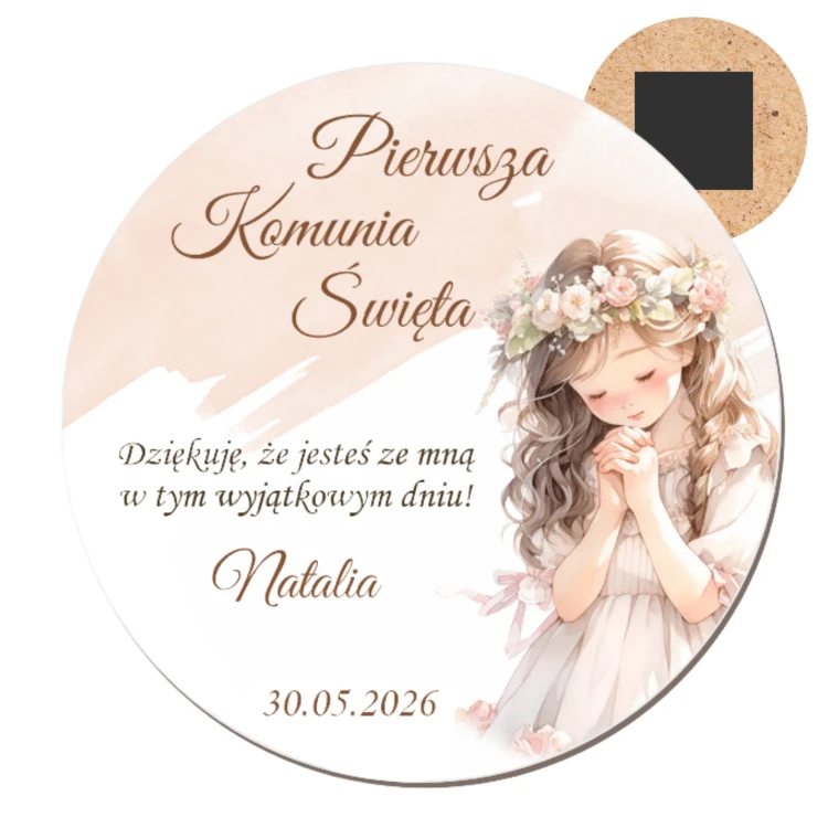 podziekowanie dla gosci magnes komunia dziewczynka.png
